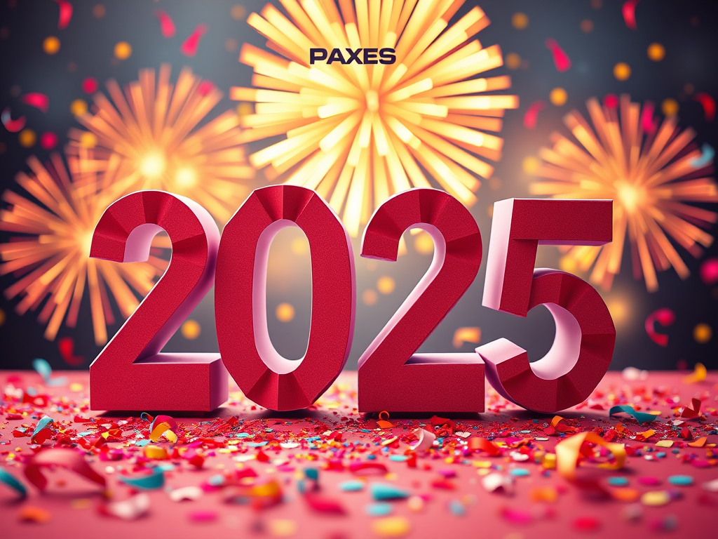 Meilleurs vœux 2025&nbsp;!